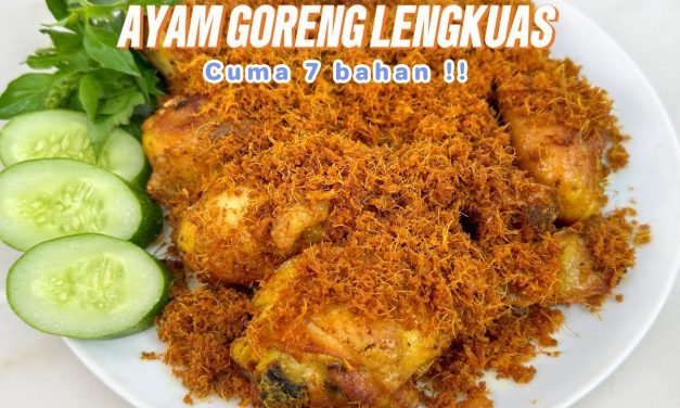 Ketika Rempah Berbicara: Ayam Goreng Lengkuas Khas Indonesia