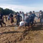 Tragedi di Pantai Alor Tenda Biru: 3 Pengunjung Terseret Arus, 2 Tewas