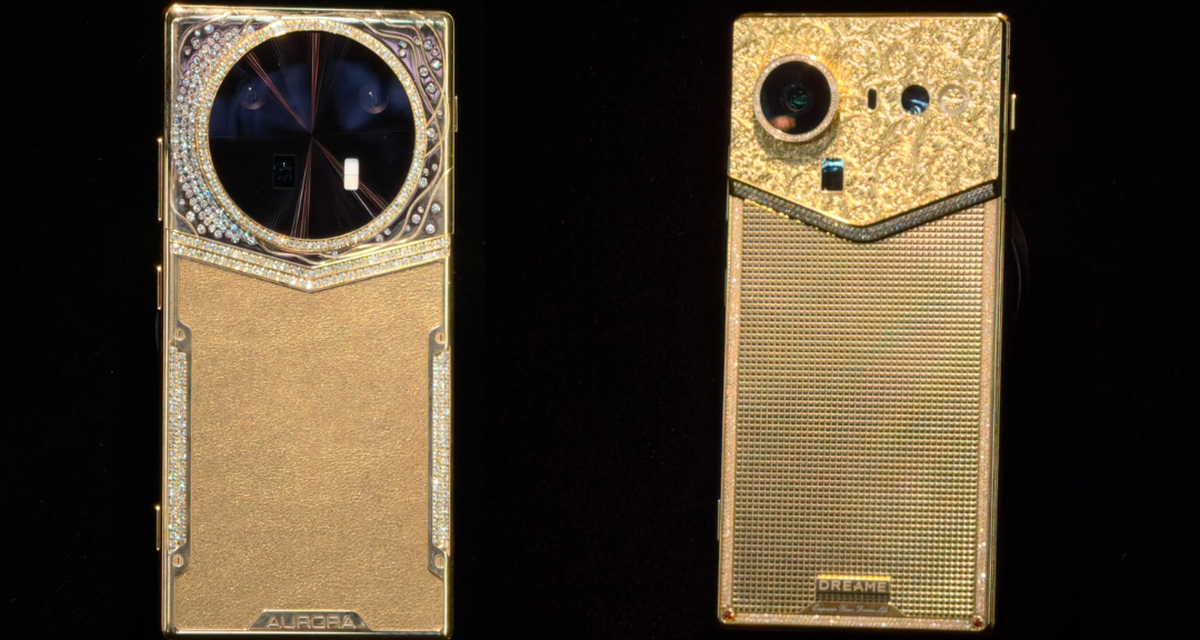Dreame Rilis Smartphone Mewah Seharga Rp 250 Juta, Penuh Emas dan Permata!
