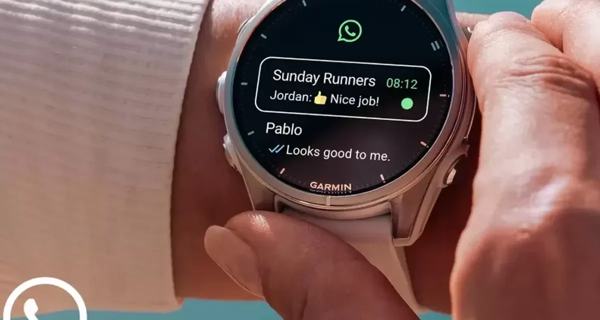 Heboh! Smartwatch Garmin Kini Bisa Balas WhatsApp Tanpa Buka HP