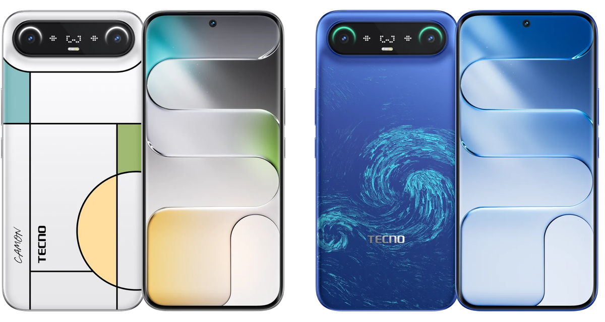 Tecno Camon 50 Slim Resmi Meluncur Desain Tipis 6,39 mm