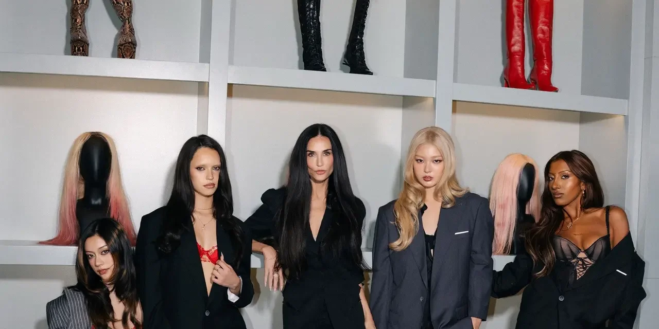 Demi Moore Bikin Terpana, Tampil Elegan di MV KATSEYE