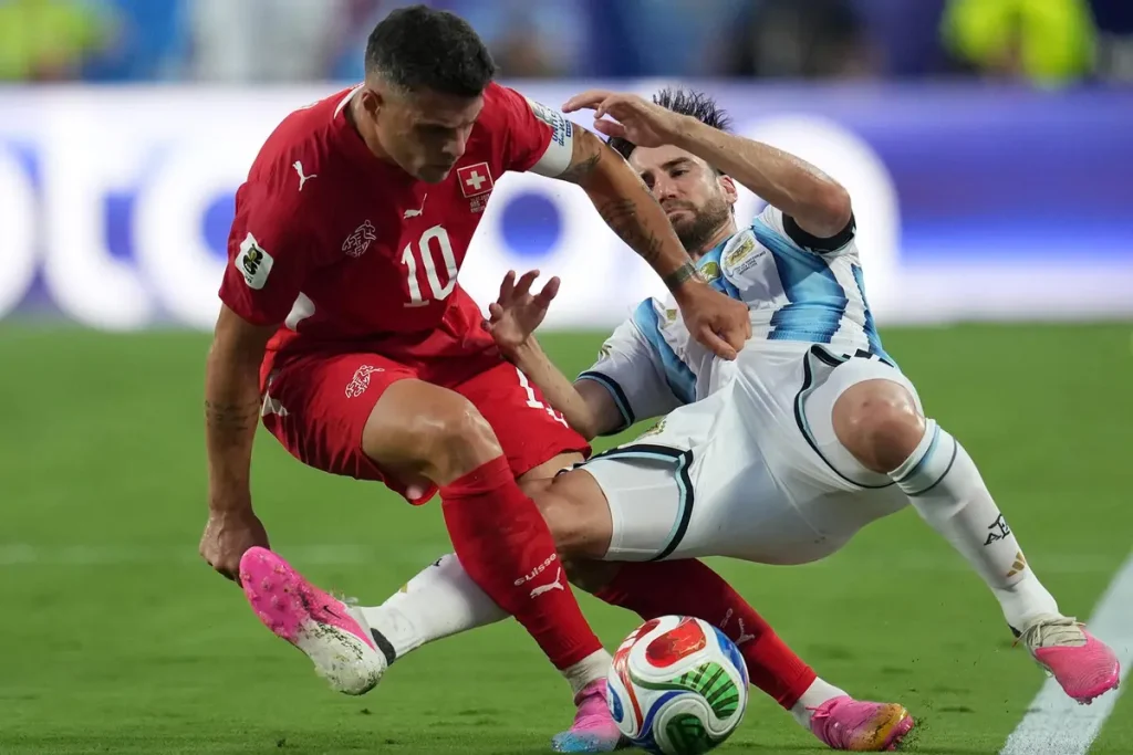 Pemain Argentina terlibat insiden kontroversial pada final Piala Dunia 2026 melawan Spanyol.