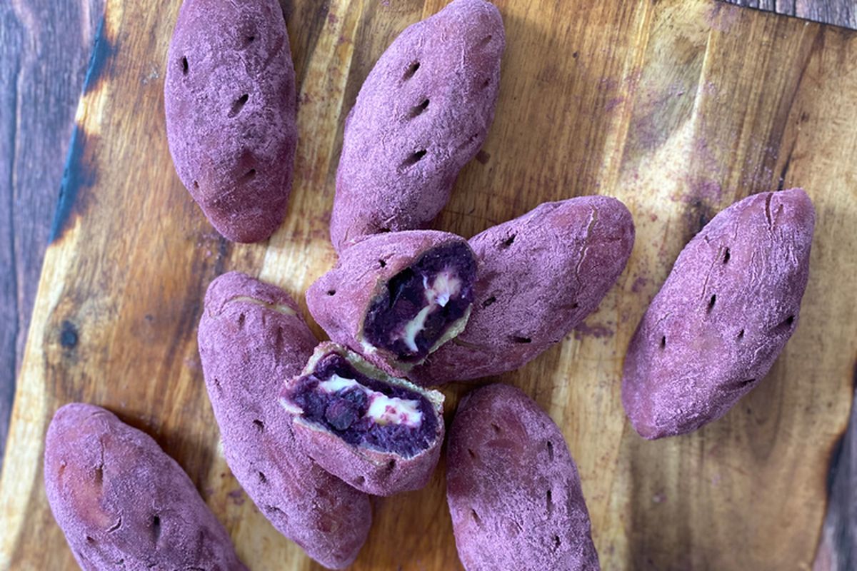 Tren Camilan Ube