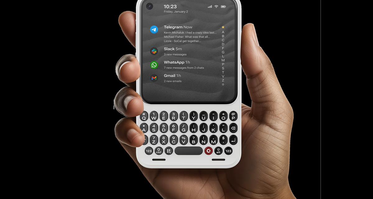 Clicks Communicator Hidupkan Lagi Ponsel Keyboard Fisik
