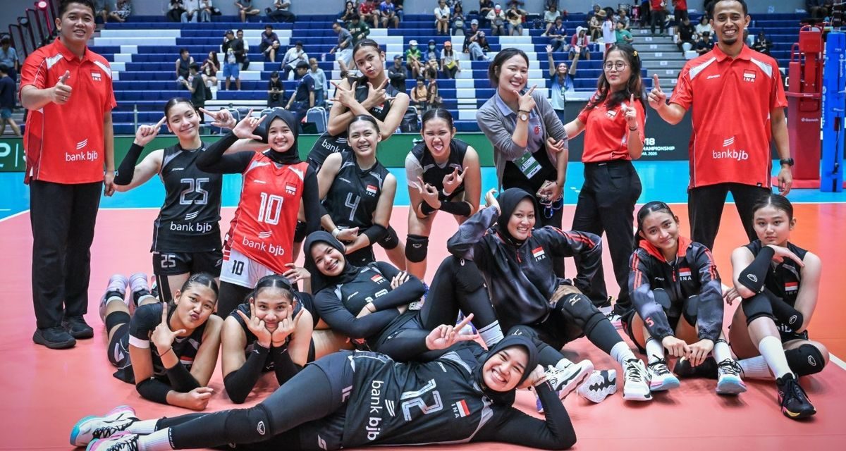 Comeback Apik! Indonesia Tutup AVC Cup dengan Kemenangan
