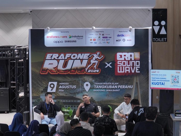 erafone Run 2026 Bandung Series Trail Run di Gunung Tangkuban Perahu