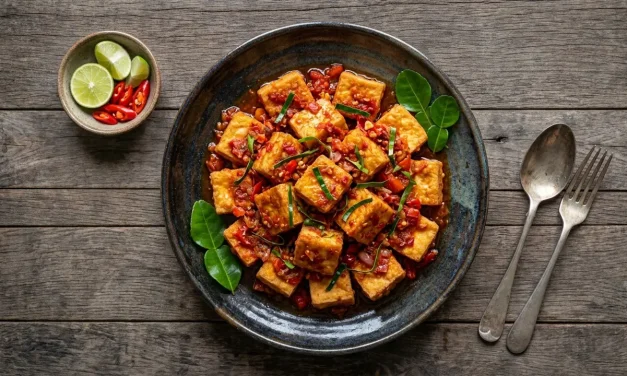 Resep Tahu Balado Daun Jeruk Pedas Gurih yang Praktis untuk Lauk Rumahan