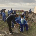 Tradisi Saparan Kampung Kusamba, Pelajar Ikut Aksi Bersih Pantai