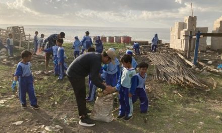Tradisi Saparan Kampung Kusamba, Pelajar Ikut Aksi Bersih Pantai