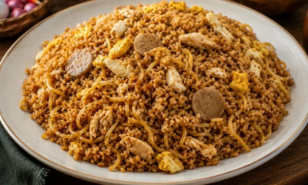 Resep Nasi Goreng Magelangan, Perpaduan Nasi dan Mi yang Gurih