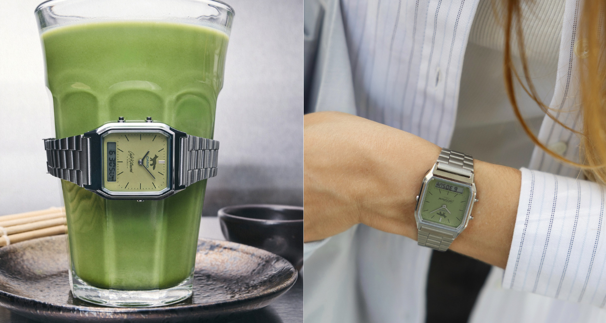 Casio x Café Kitsuné Hadirkan Jam Tangan dengan Warna Hijau Matcha
