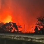 Api Membakar Lahan Dekat TPA Galuga Bogor, Damkar Siaga Cegah Perambatan